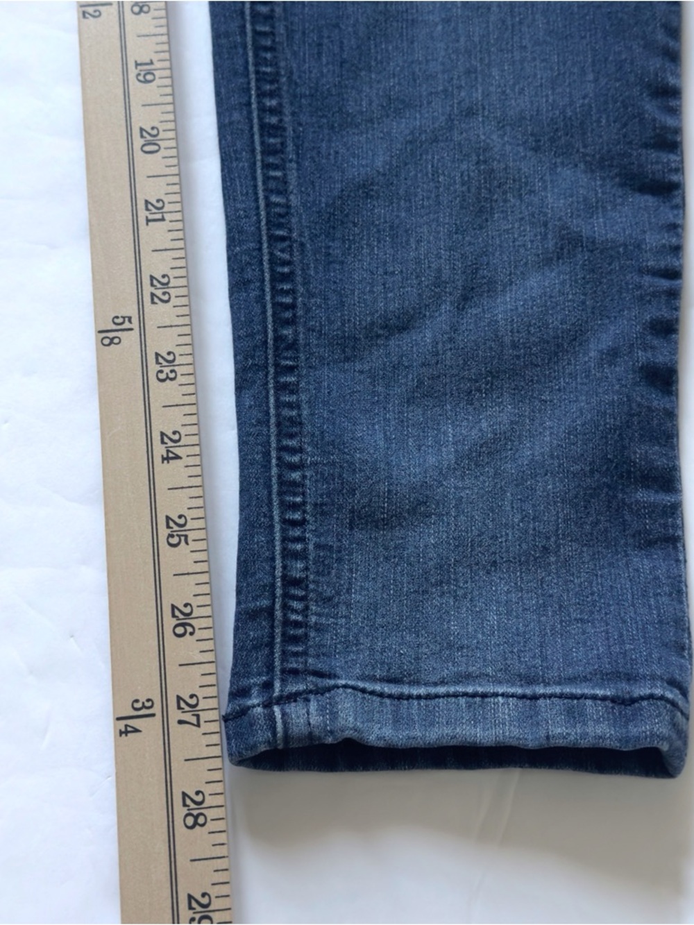Democracy Ab Technology Skinny Jeans 10 Distressed Mid Rise Medium Wash Stretch - Picture 10 of 12